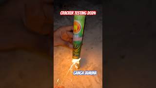 Best Cracker Testing 2024 Ganga Jamuna experiment crackertesting2024 shortsvideo diwali [upl. by Feirahs]