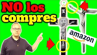 🟡¿COMO RECONOCER CRUCIFIJOS MALOS  Crucifijos contaminados en AMAZON y TIENDAS RELIGIOSAS [upl. by Borlow]