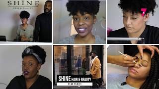 Au coeur du centre de beauté SHINE HAIR amp BEAUTY par 7 TV [upl. by Lloyd]