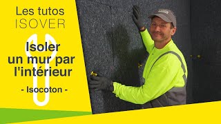 Isoler un mur par lintérieur  La solution  lisolant biosourcé Isocoton  TUTOVER [upl. by Donavon]