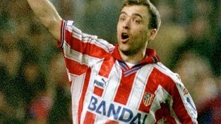 Milinko Pantic goles en el Atlético de Madrid [upl. by Lala735]