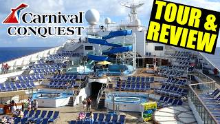 Carnival Conquest 2024 Tour amp Review with The Legend [upl. by Nyrhtac]