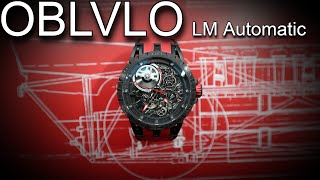 OBLVLO LM Series  Roger Dubuis Excalibur Spider Pirelli Homage  Automatic [upl. by Karee]