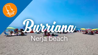 Burriana beach  Nerja [upl. by Aihsena]