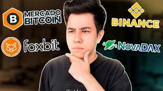 MELHOR CORRETORA DE CRIPTOMOEDAS EM 2022 Binance Mercado Bitcoin Foxbit Nova Dax [upl. by Dwayne]