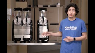 Coldline Commercial Slush Machine Reviews  Kitchenall [upl. by Steere]