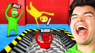 Shredding SLOGO amp CRAINER In GANG BEASTS [upl. by Eralc]