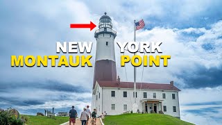 Explore Montauk Point Lighthouse Museum in Long Island New York  End Of Long Island New York [upl. by Mullane]