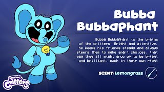 CONOCIENDO a BUBBA BUBBAPHANT  NUEVO PERSONAJE de POPPY PLAYTIME CHAPTER 3  SMILING CRITTERS [upl. by Lhadnek461]