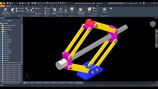 Autodesk Inventor 2025  Assembly Membuat Alat dongkrak  4K 60fps [upl. by Florrie]