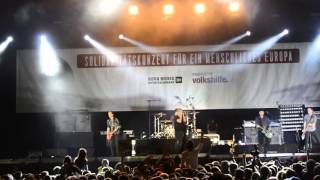 Die Toten Hosen  Voices for Refugees  Vienna [upl. by Norm]