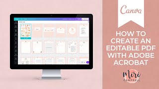 Use Adobe Acrobat Pro to create an editable PDF [upl. by Araek]