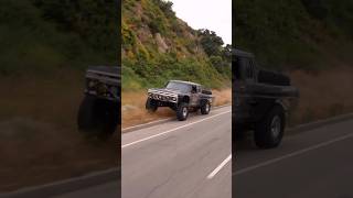 Trophy Truck goes OFFROAD on the Streets of LA truck offroad crazy drive [upl. by Alliw840]