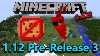 Minecraft 112 PreRelease 3 Poisonous Cookies New Advancements [upl. by Ysied]