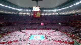 Hymn Polski Mistrzostwa Świata w Piłce Siatkowej Mężczyzn Polska 2014 Stadion Narodowy [upl. by Nevaj]