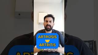 Qué tienen la ARTROSIS y la ARTRITIS en común artrosis artritis [upl. by Isoais]