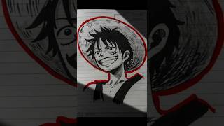 Drawing Luffy from One Piece  onepiece luffy art anime manga drawing [upl. by Aronoff]