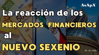 La reacción de los mercados financieros al nuevo sexenio [upl. by Meean728]