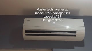 Mastertech air conditioner [upl. by Eedolem]