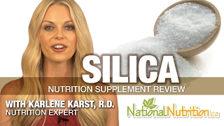 Benefits of Silica Supplements  Professional Supplement Review  National Nutrition Canada [upl. by Atinnod]