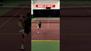 Can You Believe A Kid Hit That Shot Episode 10 Winner or Error Part 5 tennis [upl. by Eelam531]