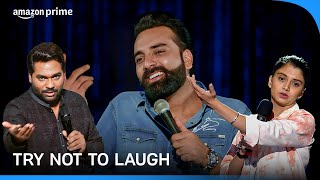 Try not to laugh  Bass Kar Bassi Tathastu Comicstaan  Prime Video India [upl. by Moulden570]