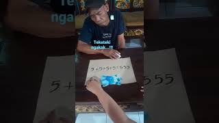 Tekateki matematika viralvideo belajar matematika trik [upl. by Yhpos]