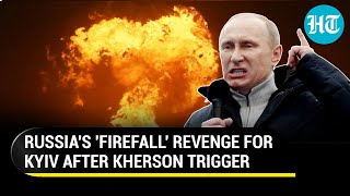 Russia Launches Firefall On Ukrainian Fortresses Reprisal After KhersonCrimea Bridge Attack [upl. by Tate530]