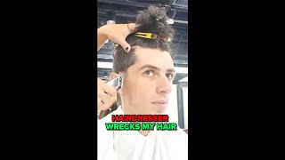 HAIRDRESSER IN THAILAND WRECKS MY HAIR kickstreaming sampepperlive  shorts viral sampepperlive [upl. by Llertrac]