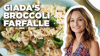 Giada De Laurentiis Makes Farfalle with Broccoli  Food Network [upl. by Zilef254]