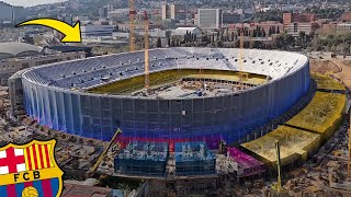 NEW Camp Nou Update 26 March 2024 [upl. by Eissim]