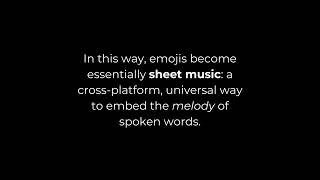 Emojis as graphic equivalents of prosodic features in natural speech evidence from computermedi [upl. by Hartmunn]