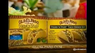 Old El Paso quotStand N Stuff Genius Tacosquot Commercial 2009 2000s Lost Media [upl. by Nyre]