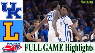 Kentucky vs Lipscomb Full Game Highlights 2ND  College basketball 2024  Ncaa basketball 202425 [upl. by Atenaz]