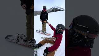 First ski day back stress reliever ski skiing snowboard snowboarding skitok fixsensnow fyp [upl. by Risa]