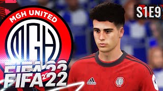 THE FIRST CUSTOM FACE MOD  FIFA 22 MGH UNITED CAREER MODE S1E9 [upl. by Launce49]