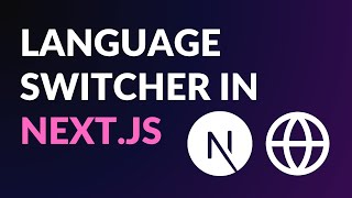 Language Switcher Dropdown in Nextjs  i18n w nextintl amp App Router [upl. by Tucker838]