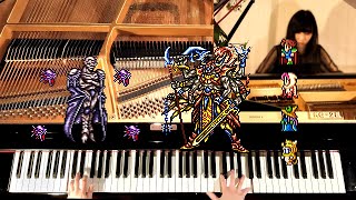 FF5 ビッグブリッヂの死闘 ピアノ CLASH ON THE BIG BRIDGE FINAL FANTASY Ⅴ PIANO [upl. by Clary]