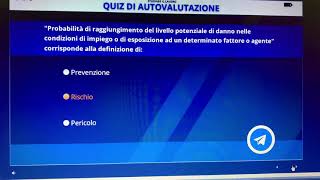 Alternanza Scuola Lavoro Quiz di autovalutazione modulo 5 [upl. by Nnahaid]