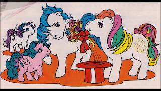 G1 My Little Pony Comic Issue Ten Confetti the Clever Conjurer [upl. by Lari421]