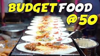 BEST STREET FOODS in Hyderabad  Episode 1 Madhapur  ChaiBisket Food [upl. by Gustave]