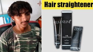 How To Apply Keune Hair Straightener Cream For Mens [upl. by Warfold]