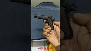 Full metal half size colt 1911 replica in indiashorts [upl. by Onairda]