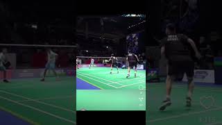 smash sound😳 explorebadmintonindiabadmintonplayerindianbadmintonbadmintonshortsfeedyoutube [upl. by Gower]