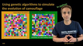 313  Using genetic algorithms to simulate ​evolution [upl. by Norty]