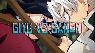 Giyu Vs Sanemi  Demon Slayer Death Is No More AMVEdit shorts [upl. by Badr]