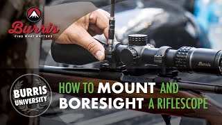 How to Mount and Boresight a Riflescope [upl. by Arotak]