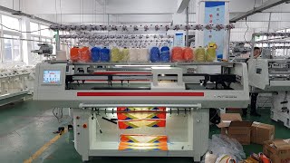 Intarsia collar knitting machine  Tongxing brand [upl. by Naus282]