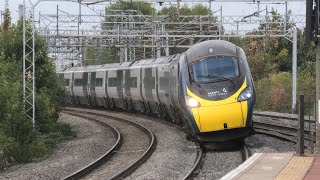 Trains at Wolverton Station WCML  061022 [upl. by Loughlin]