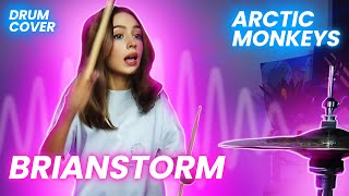 Brianstorm  Arctic Monkeys  Drum Cover by Kristina Rybalchenko [upl. by Wash665]